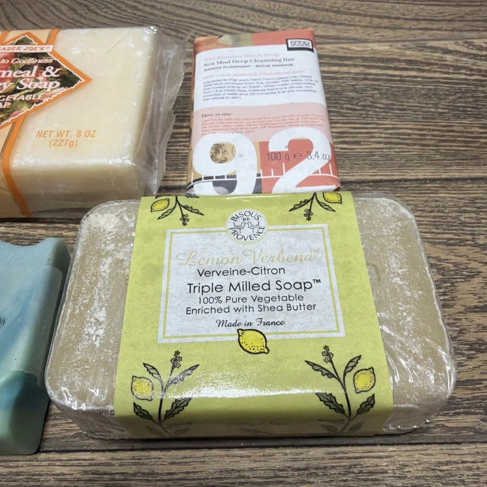 Assorted bar soap